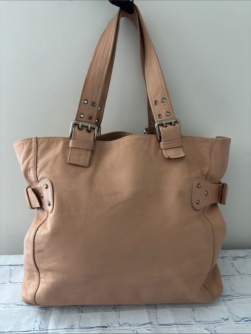 Vintage Marc Jacobs Collection Leather Tote Bag Suede Lining Made in Italy - Picture 4 of 16